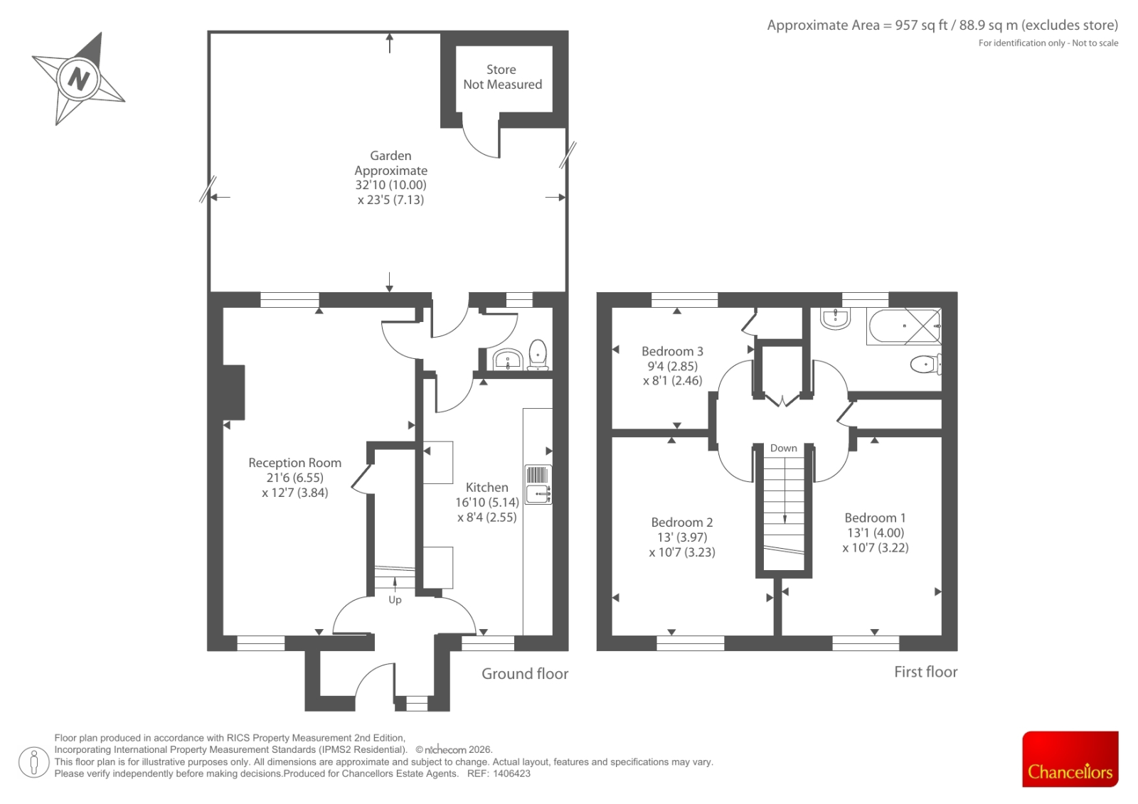 34 BUTTE FURLONG, Butte Furlong, Haddenham, Haddenham floorplan