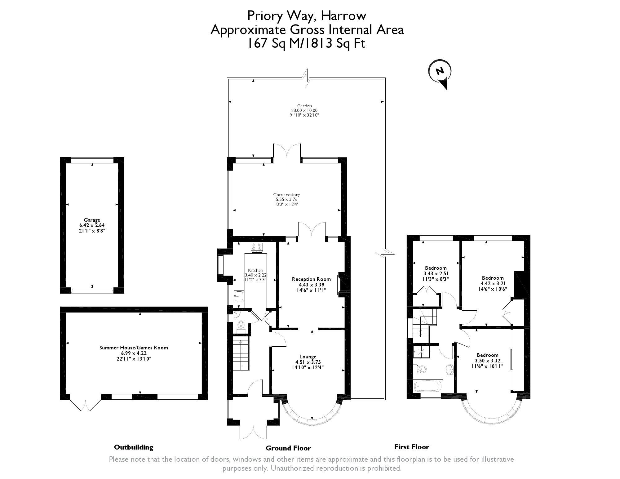 3 Bedrooms Semi-detached house for sale in Priory Way, North Harrow, Middlesex HA2