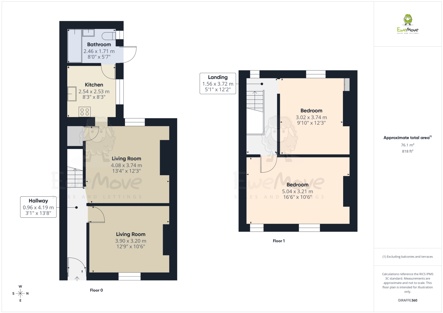 114, Bostock Street, Warrington floorplan