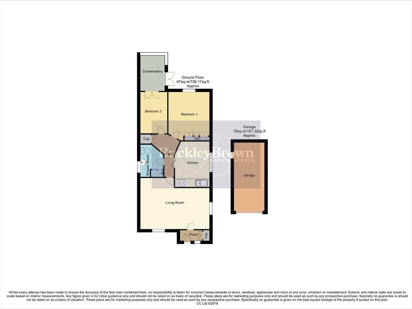 8, Westbourne Road, Nottingham floorplan