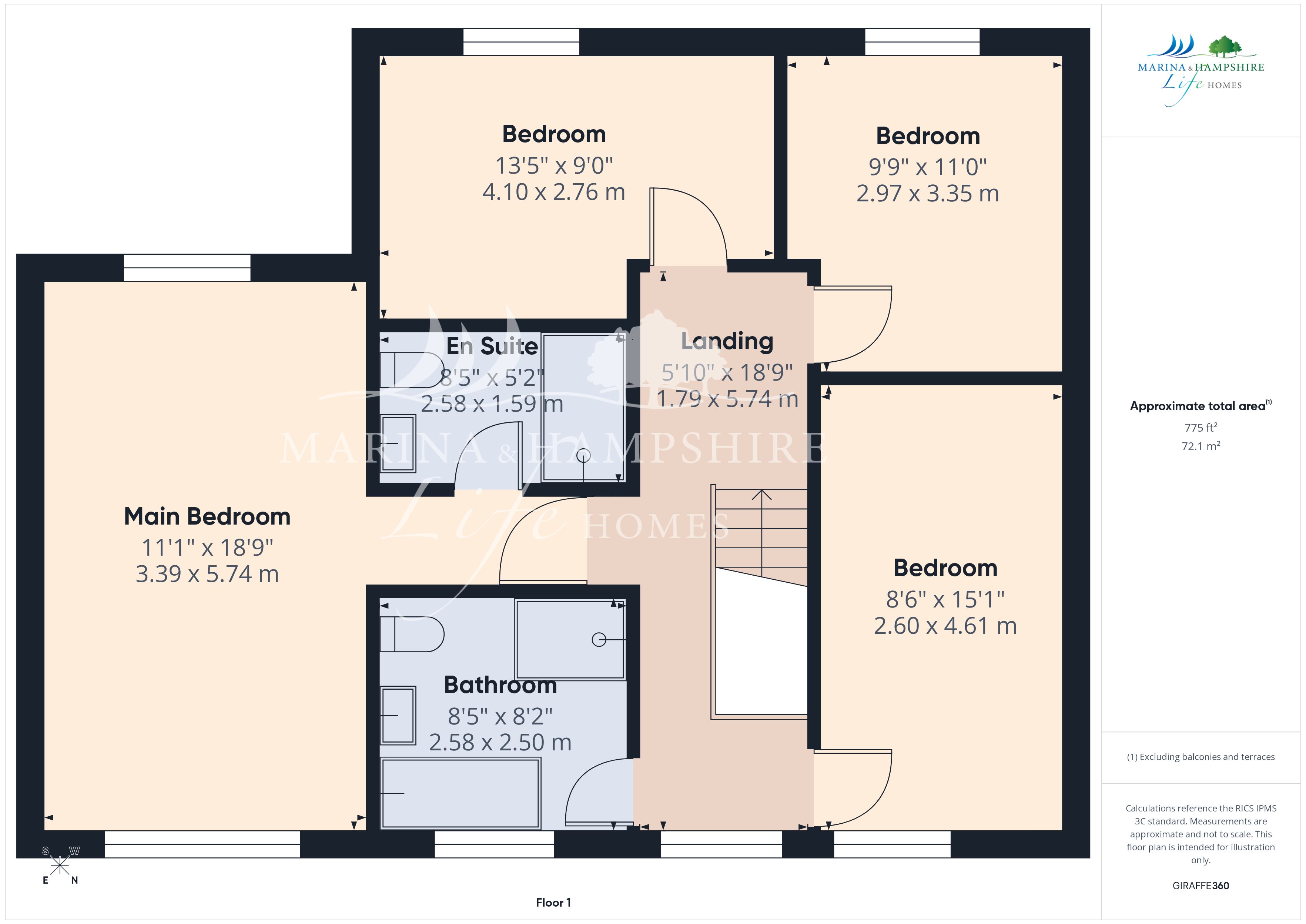 4, Dunstan Close, Chichester floorplan
