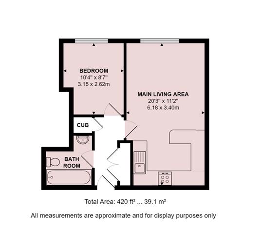 58 Kingsway Court, Queens Gardens, Hove floorplan