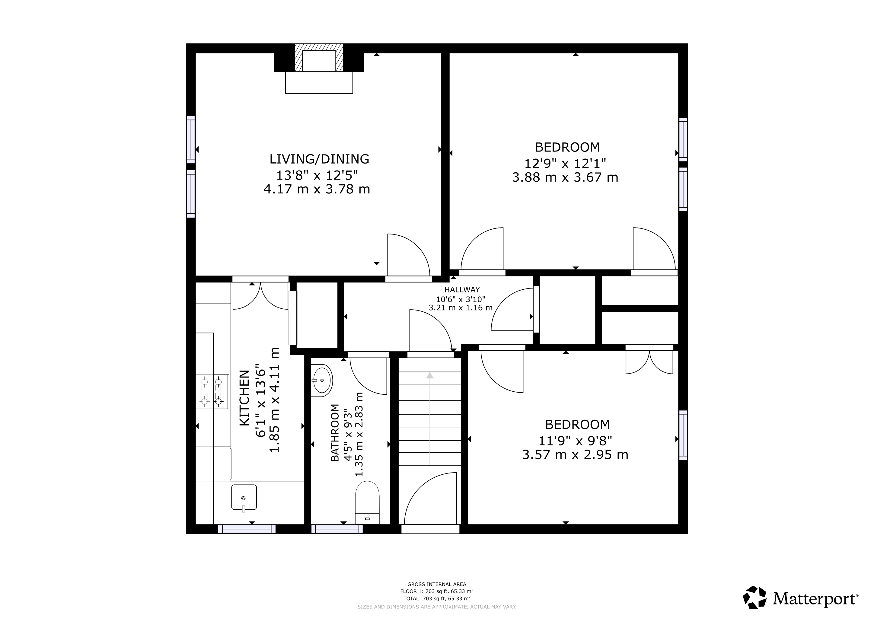 27, Commore Drive, Glasgow floorplan