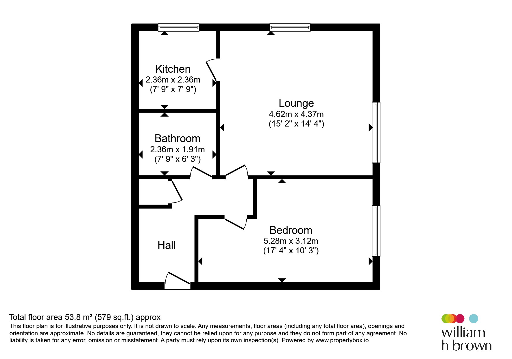 27, Hadrians Court, Peterborough floorplan