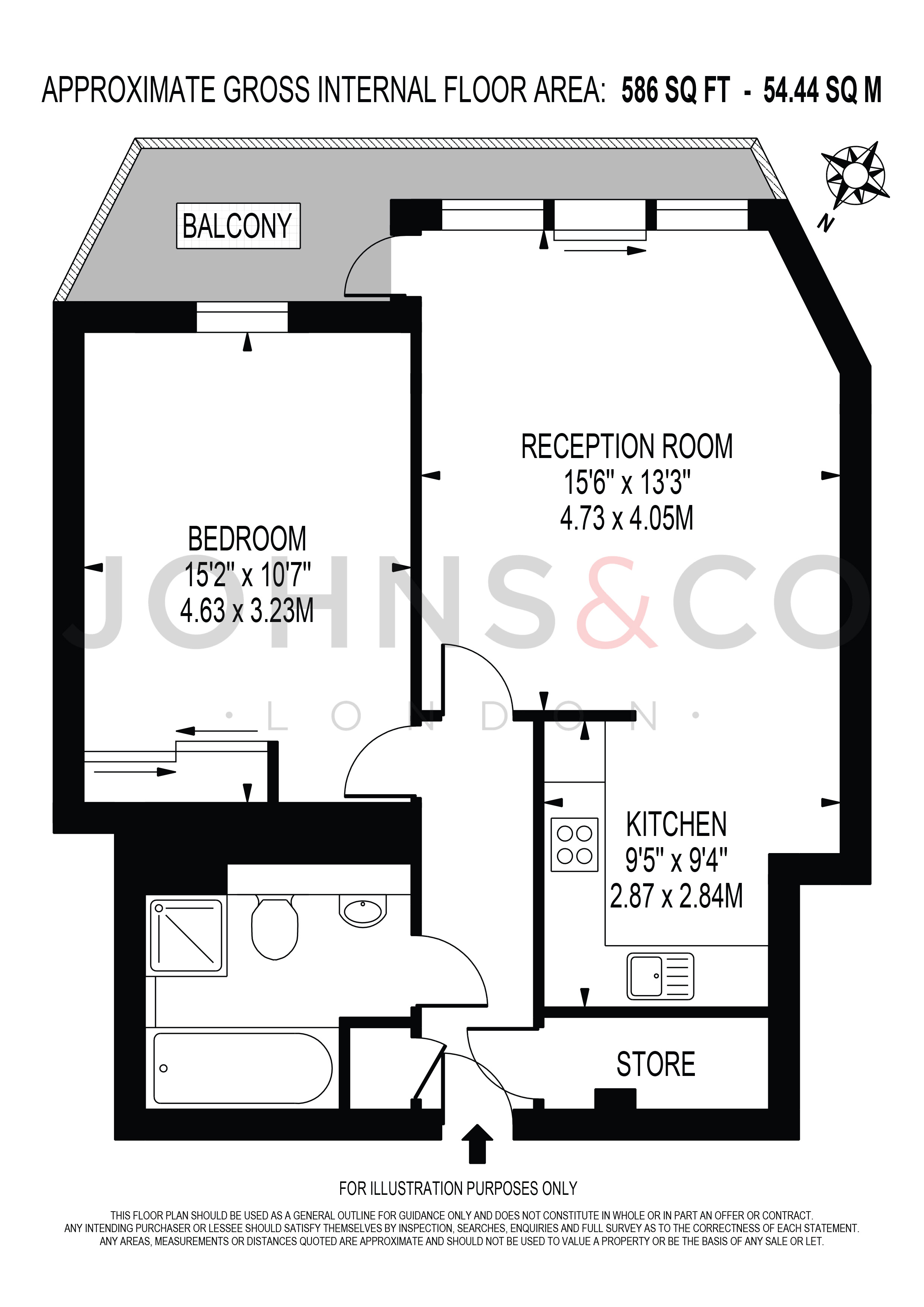 85, Holland Gardens, Brentford floorplan