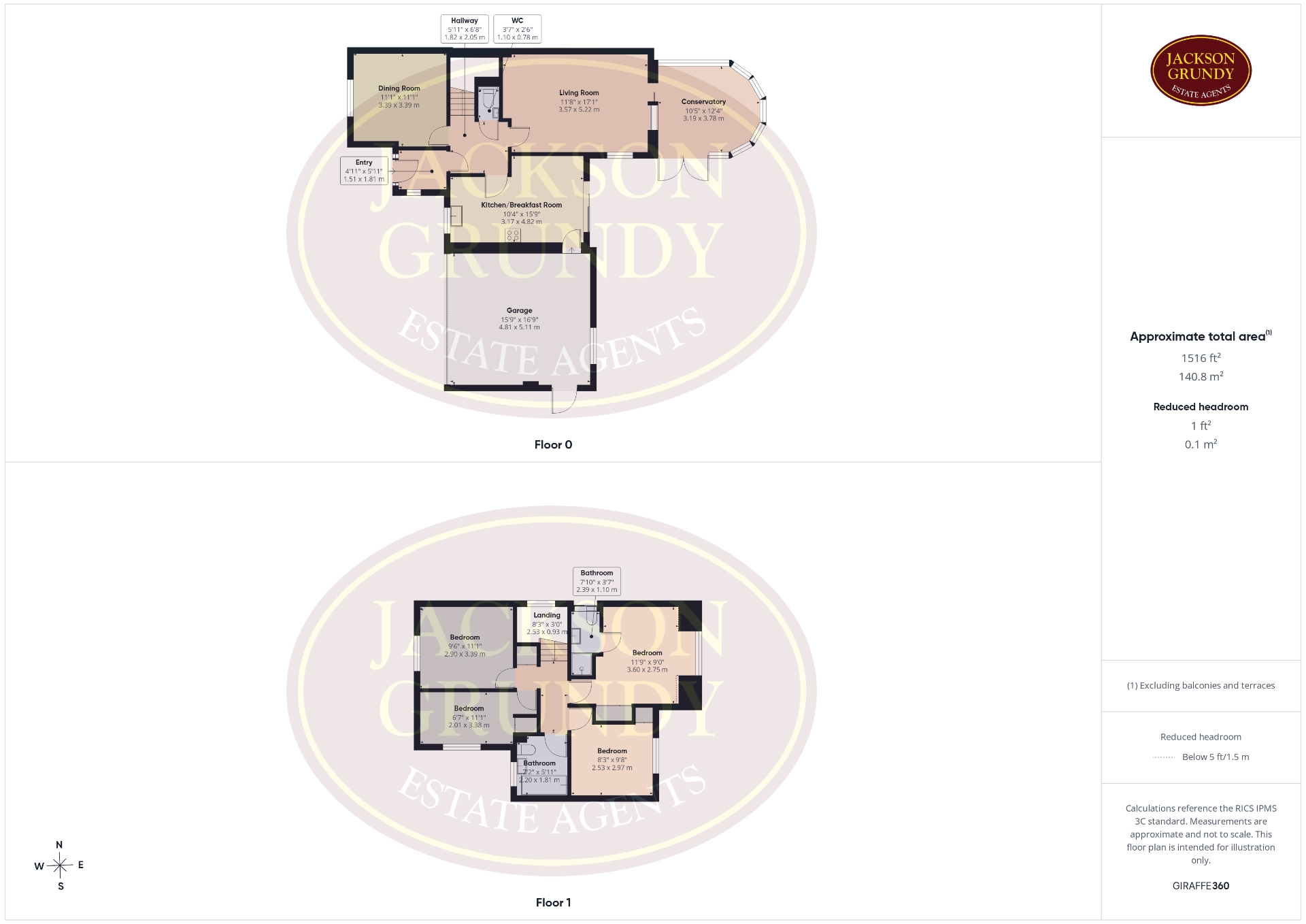 5, Orchard Way, Northampton floorplan