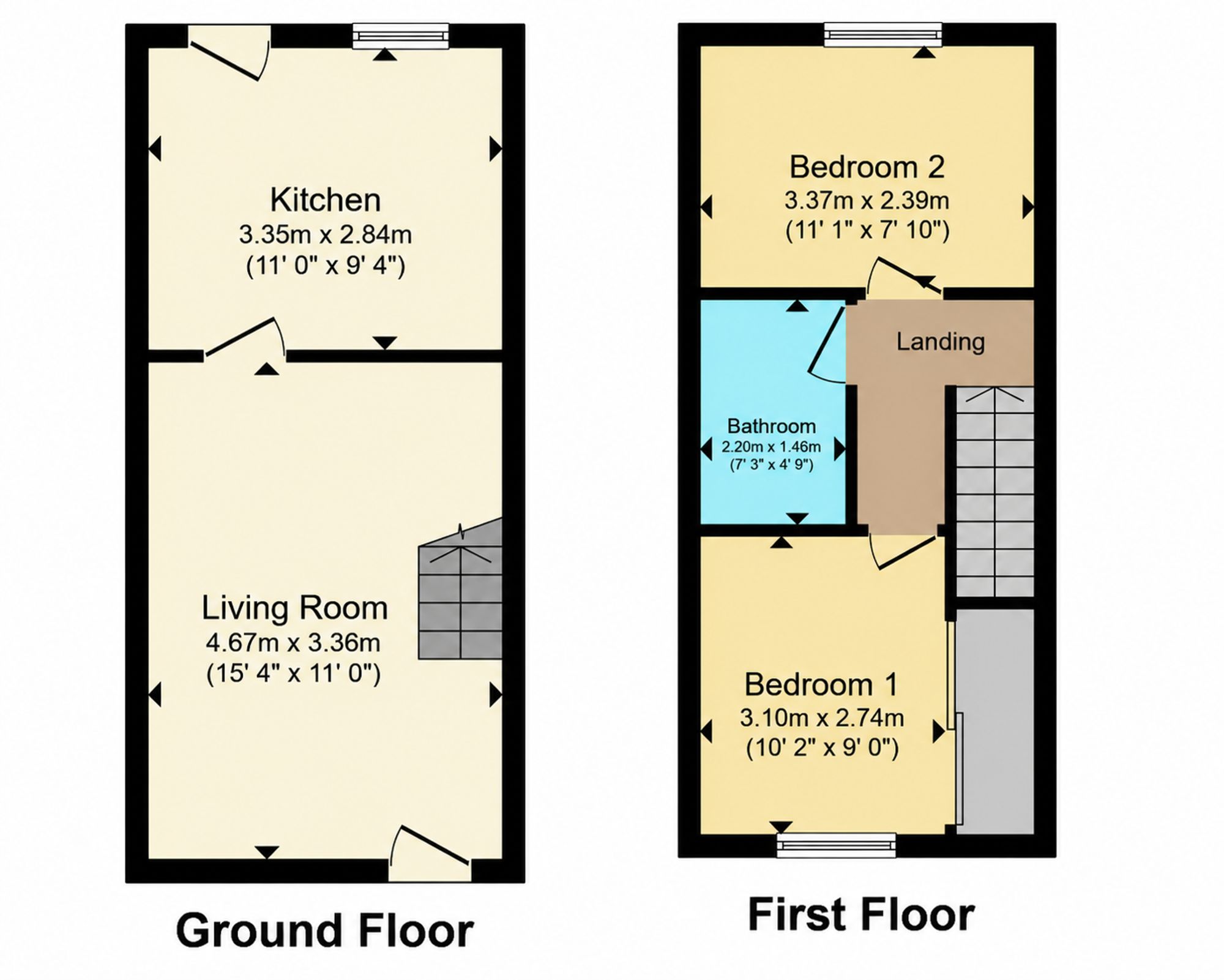 12 Shawley Croft, Birmingham floorplan