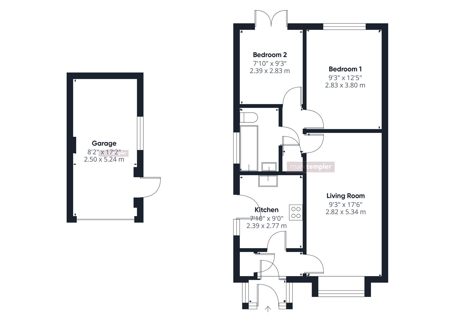 53, Stonebridge, Clevedon floorplan