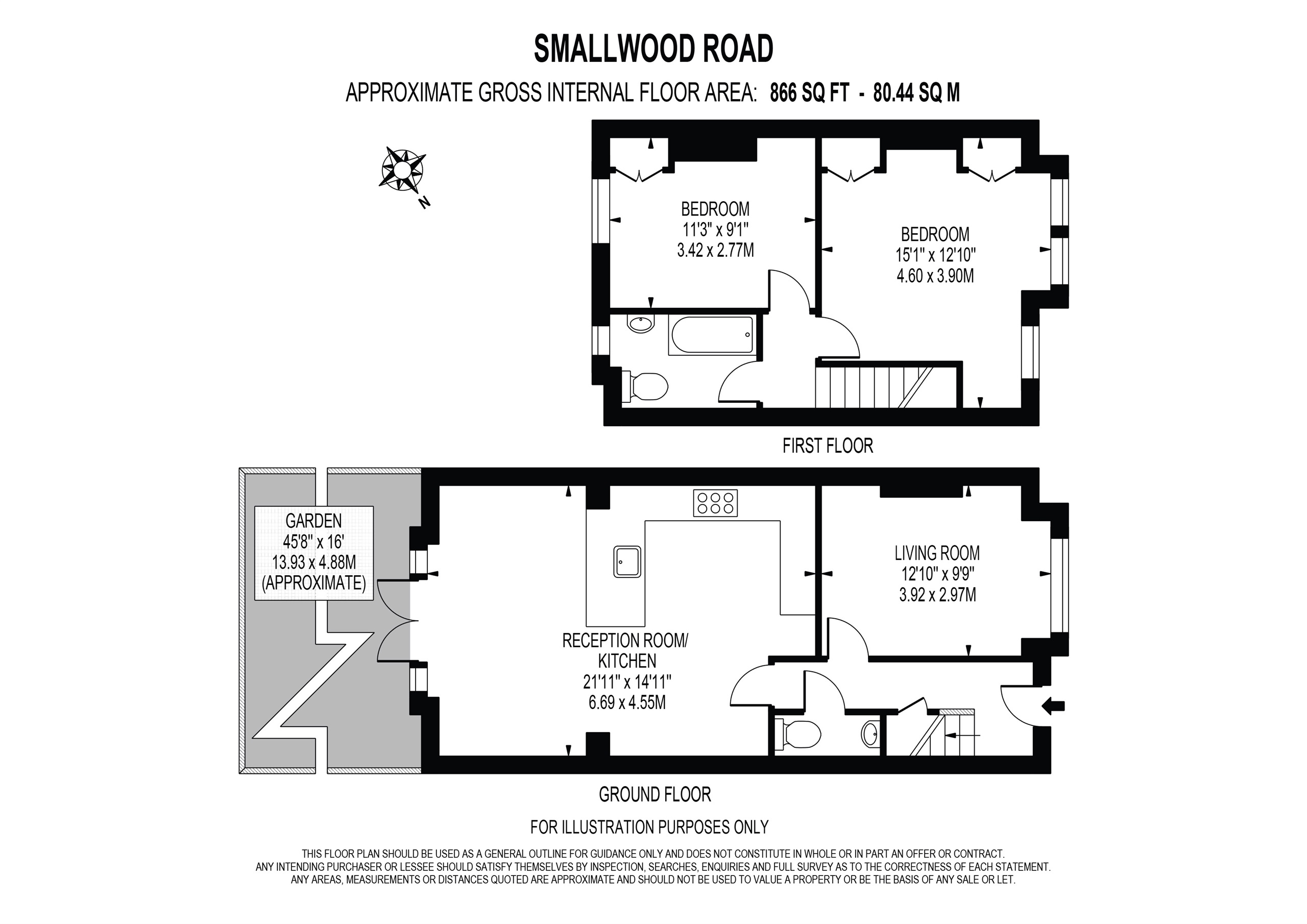 Smallwood Road, London floorplan