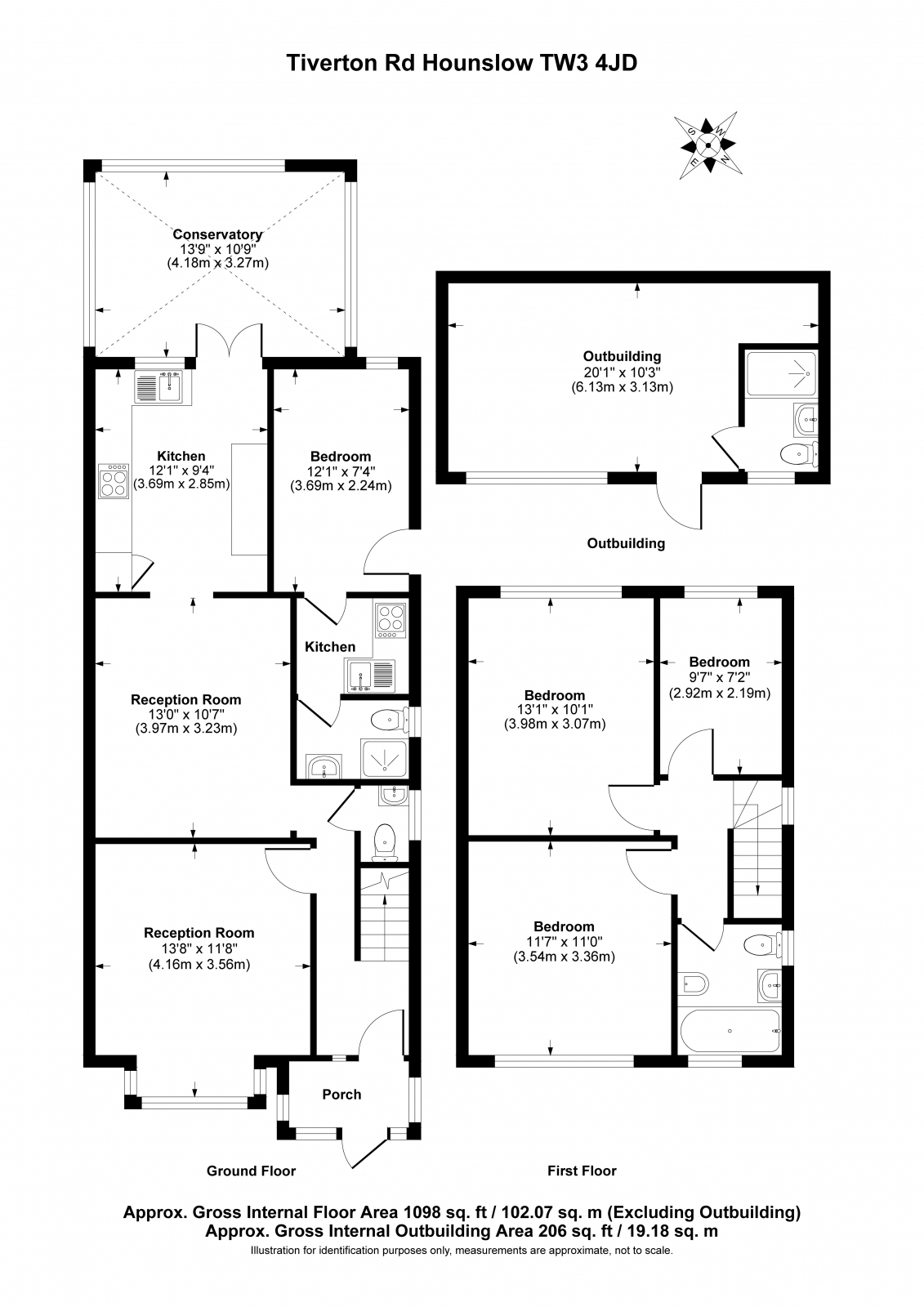 Tiverton Road, Hounslow TW3, detached house for sale 58009687