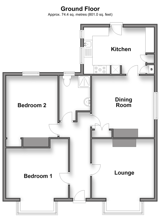 Church Road, New Romney floorplan