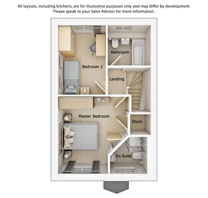 S-TheOaks-Adel, The Adel, The Oaks, Keele floorplan