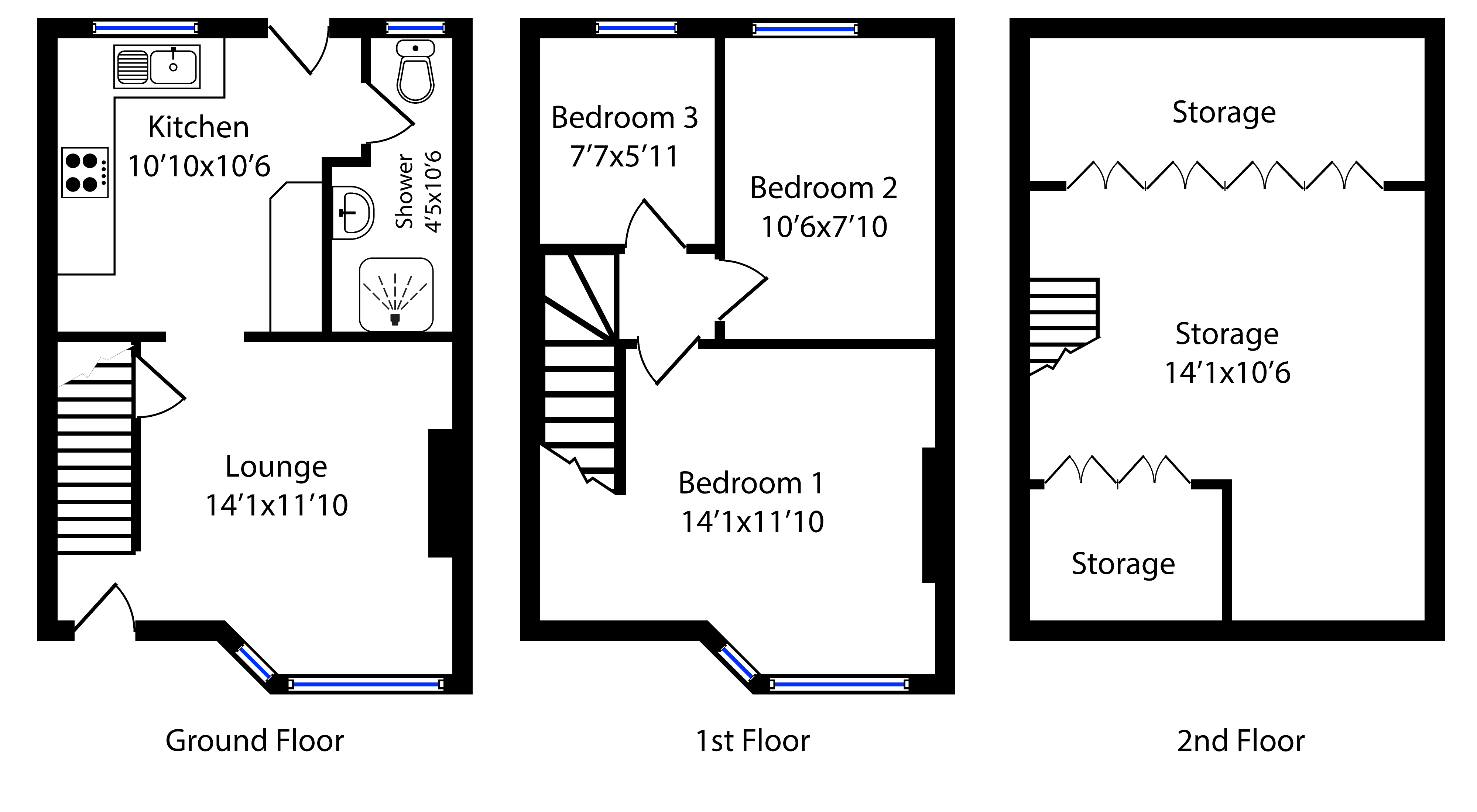 84, Farnham Road, Slough floorplan
