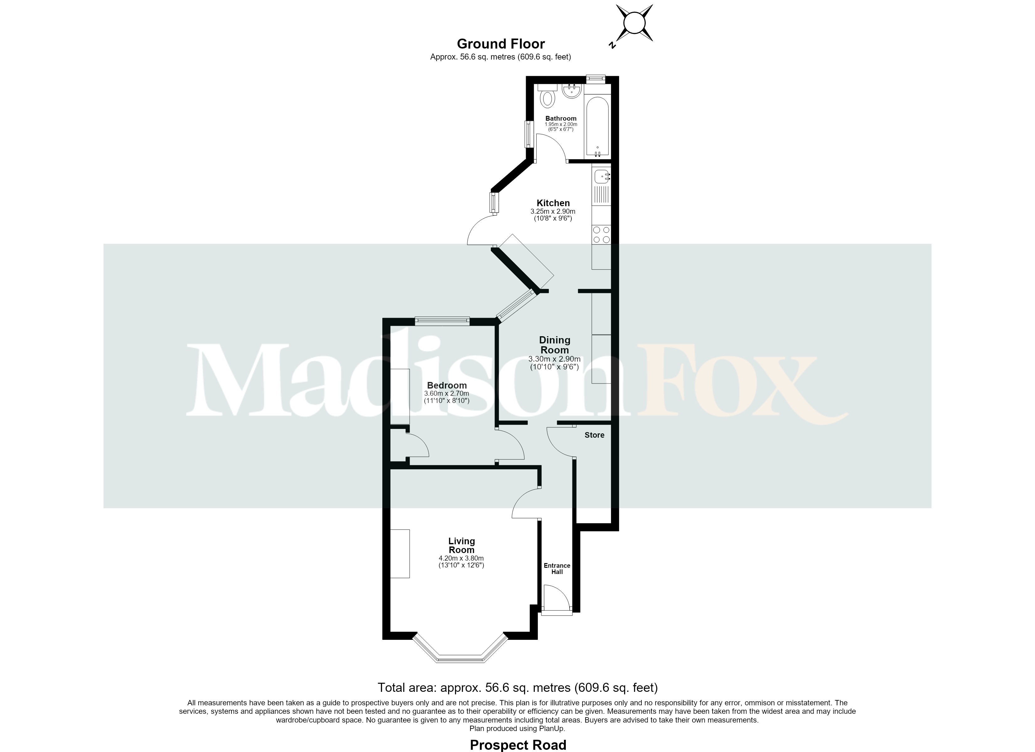 Prospect Road, Woodford Green floorplan