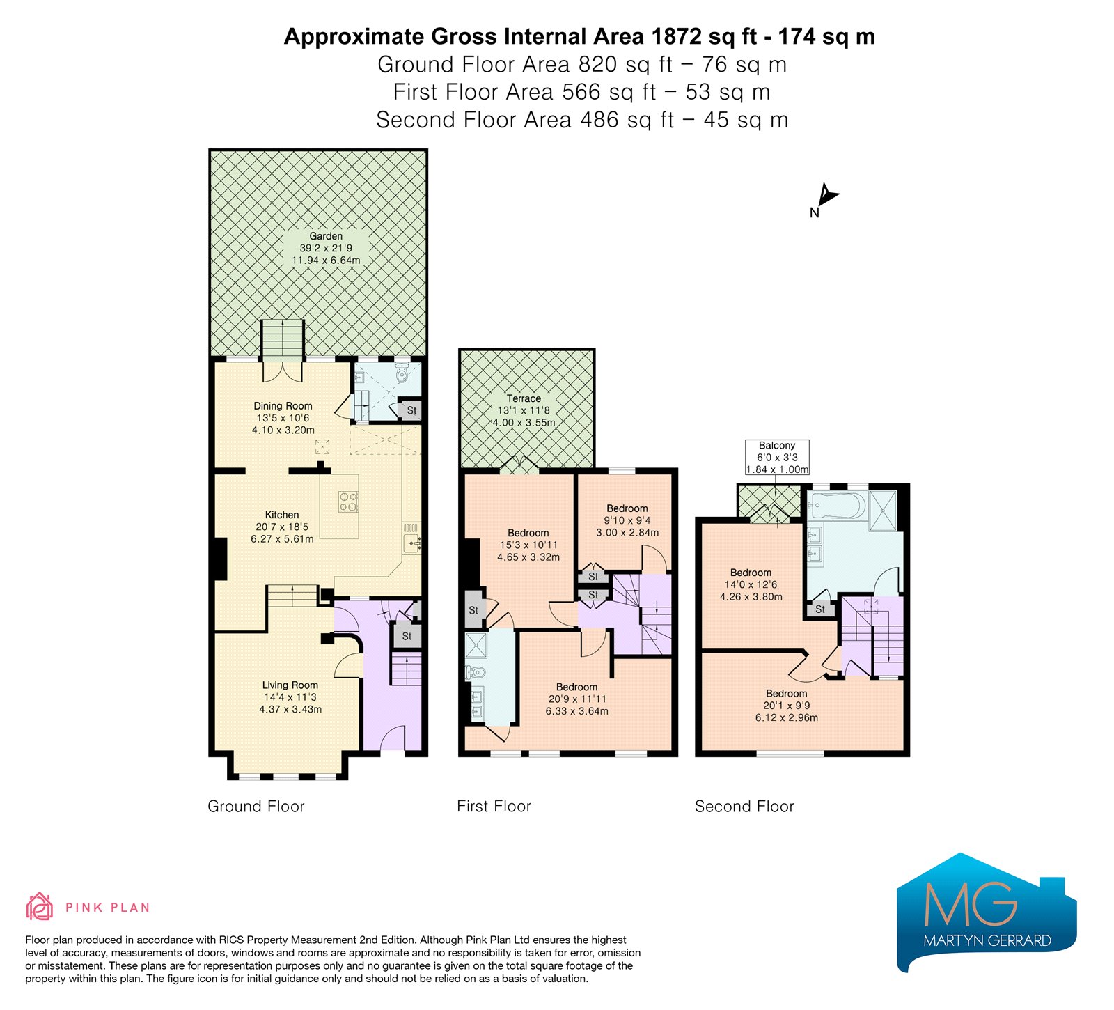 6, Addington Road, London floorplan