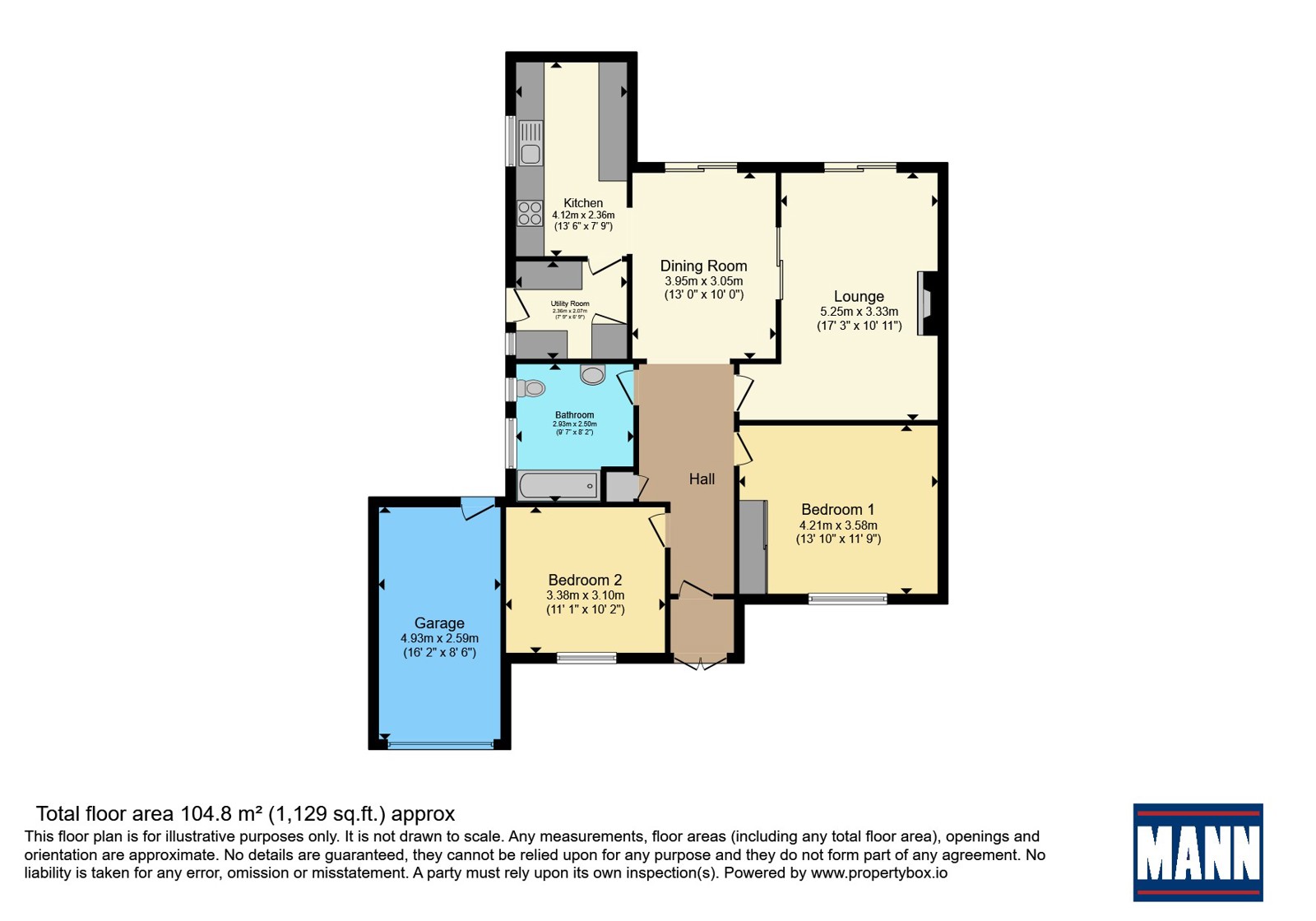 12, Becksbourne Close, Maidstone floorplan