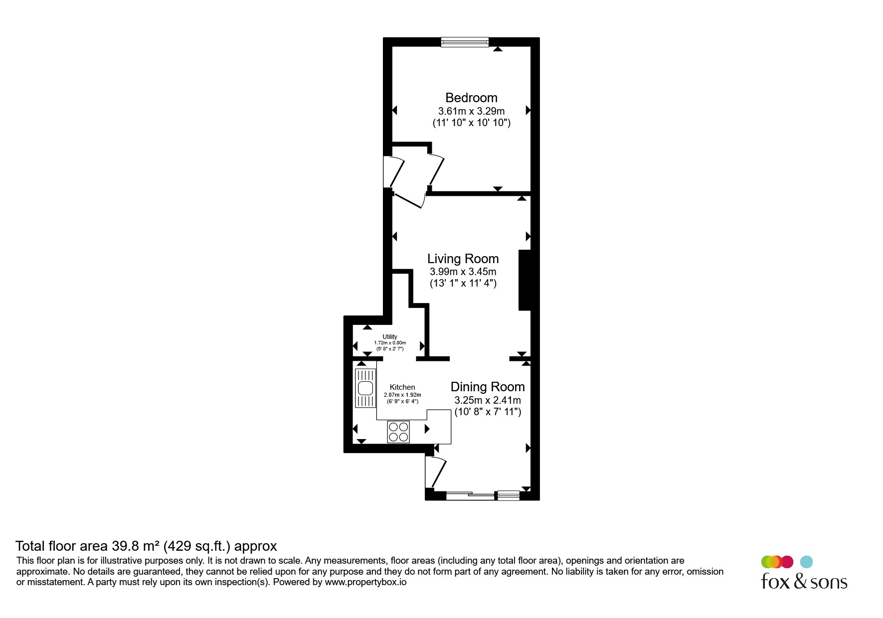 80, Portland Road, Weymouth floorplan