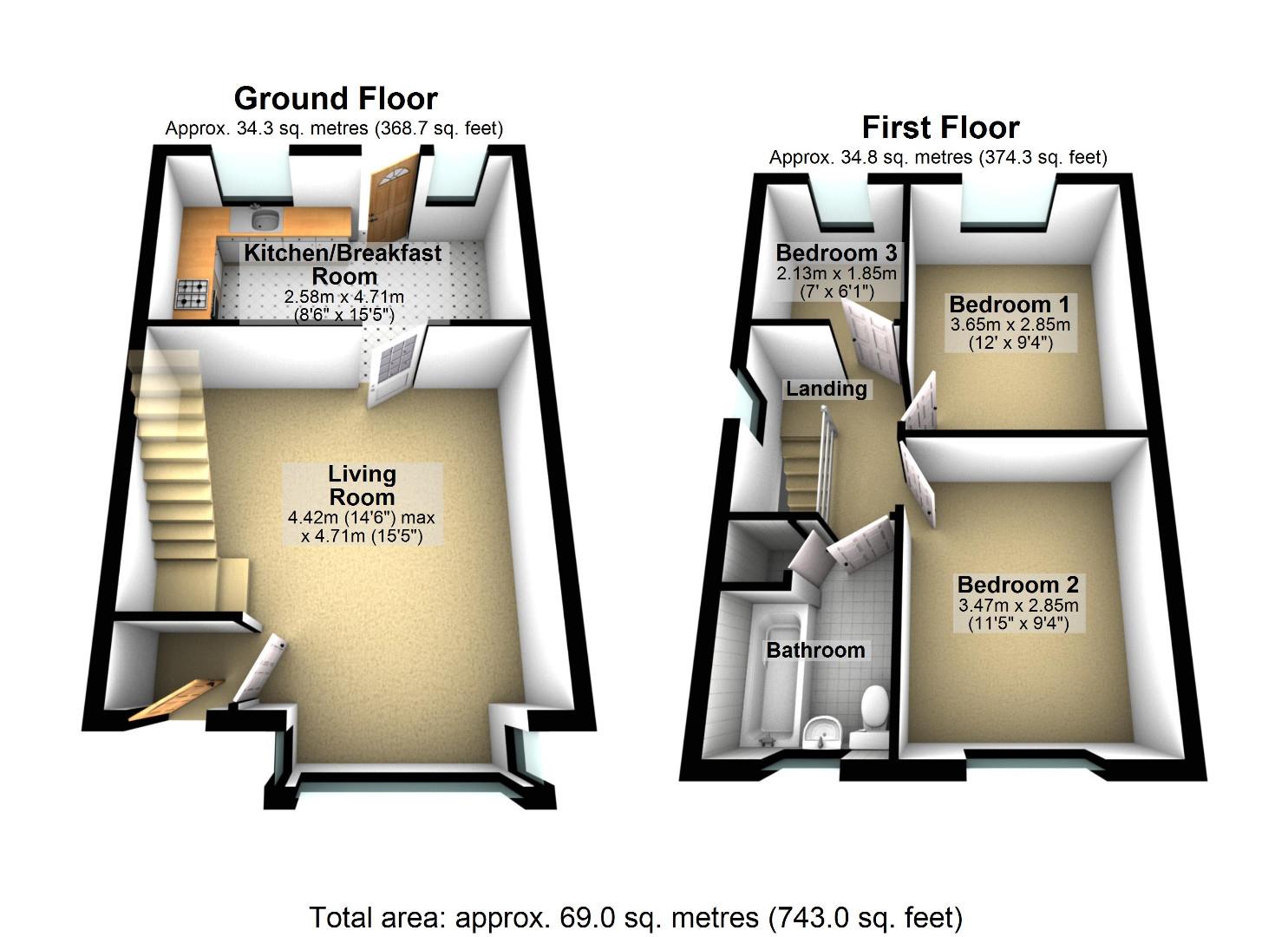18, Banks Furlong, Bicester floorplan
