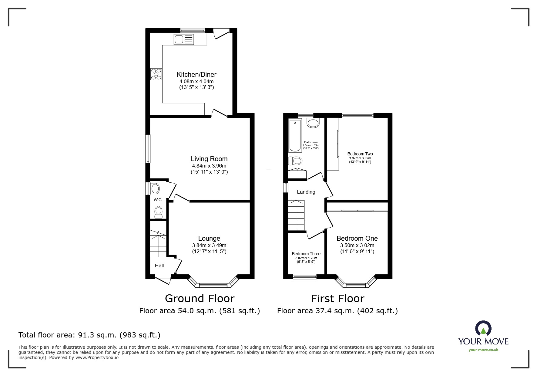 40, Bolton Road, Bolton floorplan