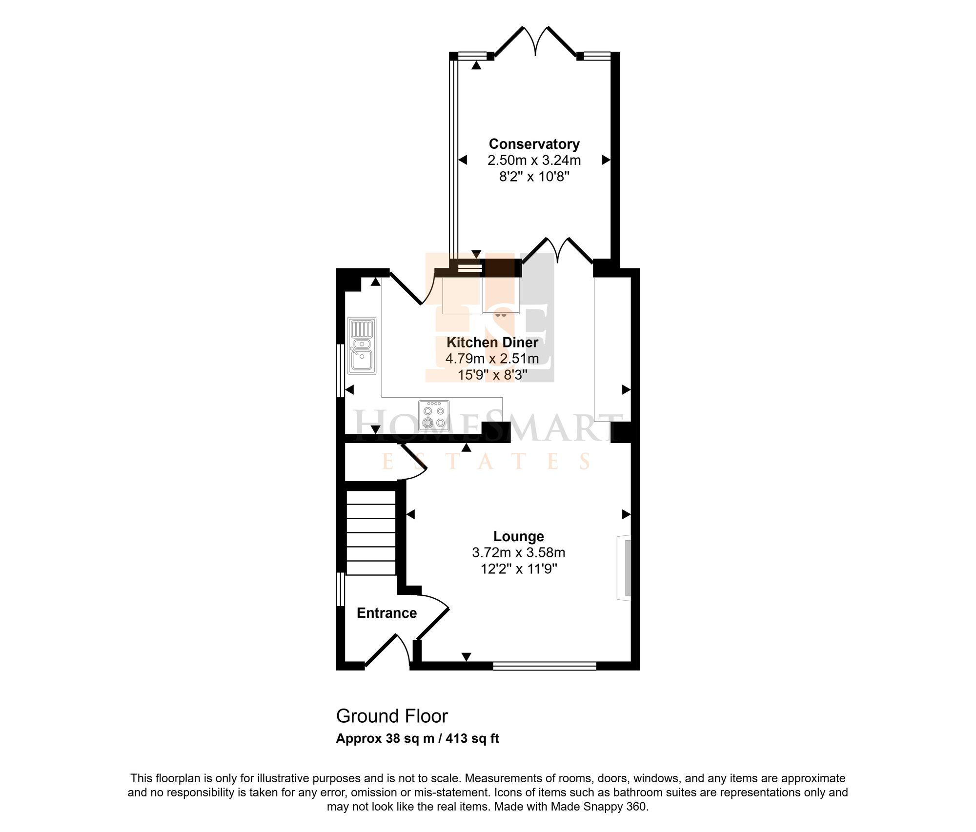 6 Bickley Close, Runcorn floorplan
