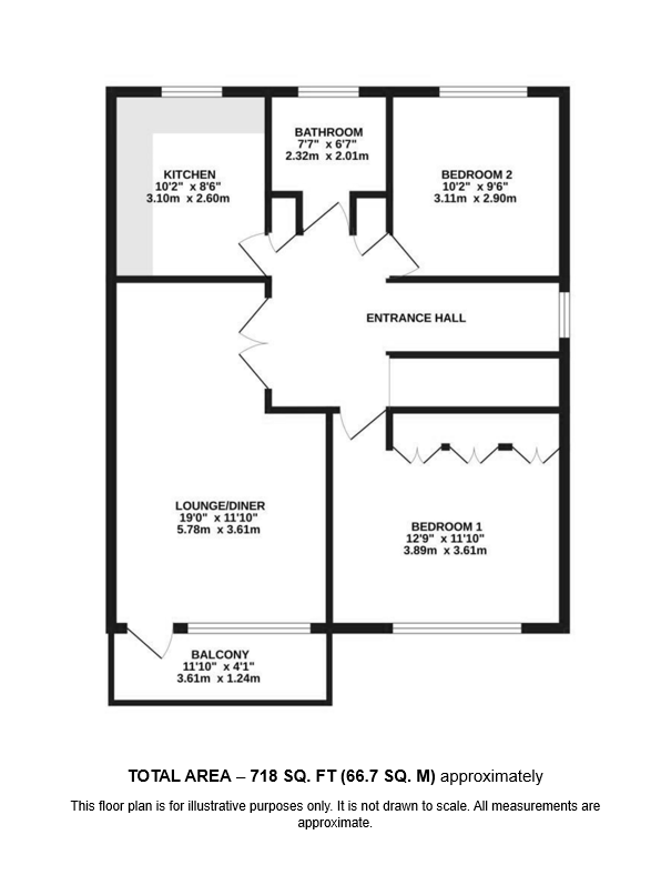 8, Hillcrest Rise, Leeds floorplan