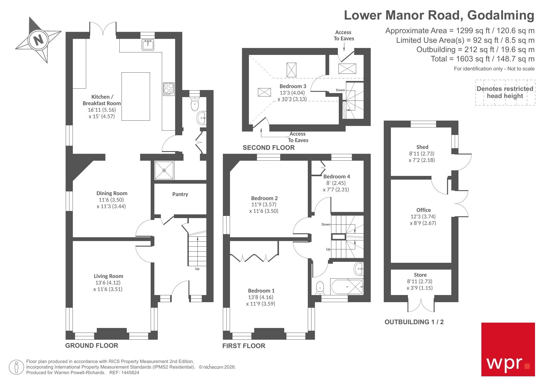 5, Lower Manor Road, Surrey floorplan