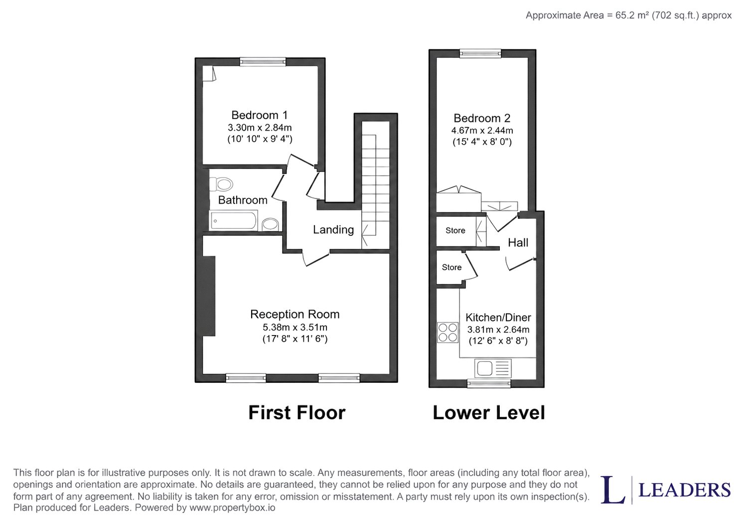 Eastdown Park, London floorplan