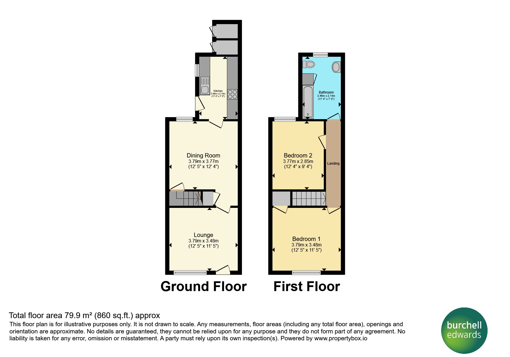 57, Albion Street, MANSFIELD floorplan
