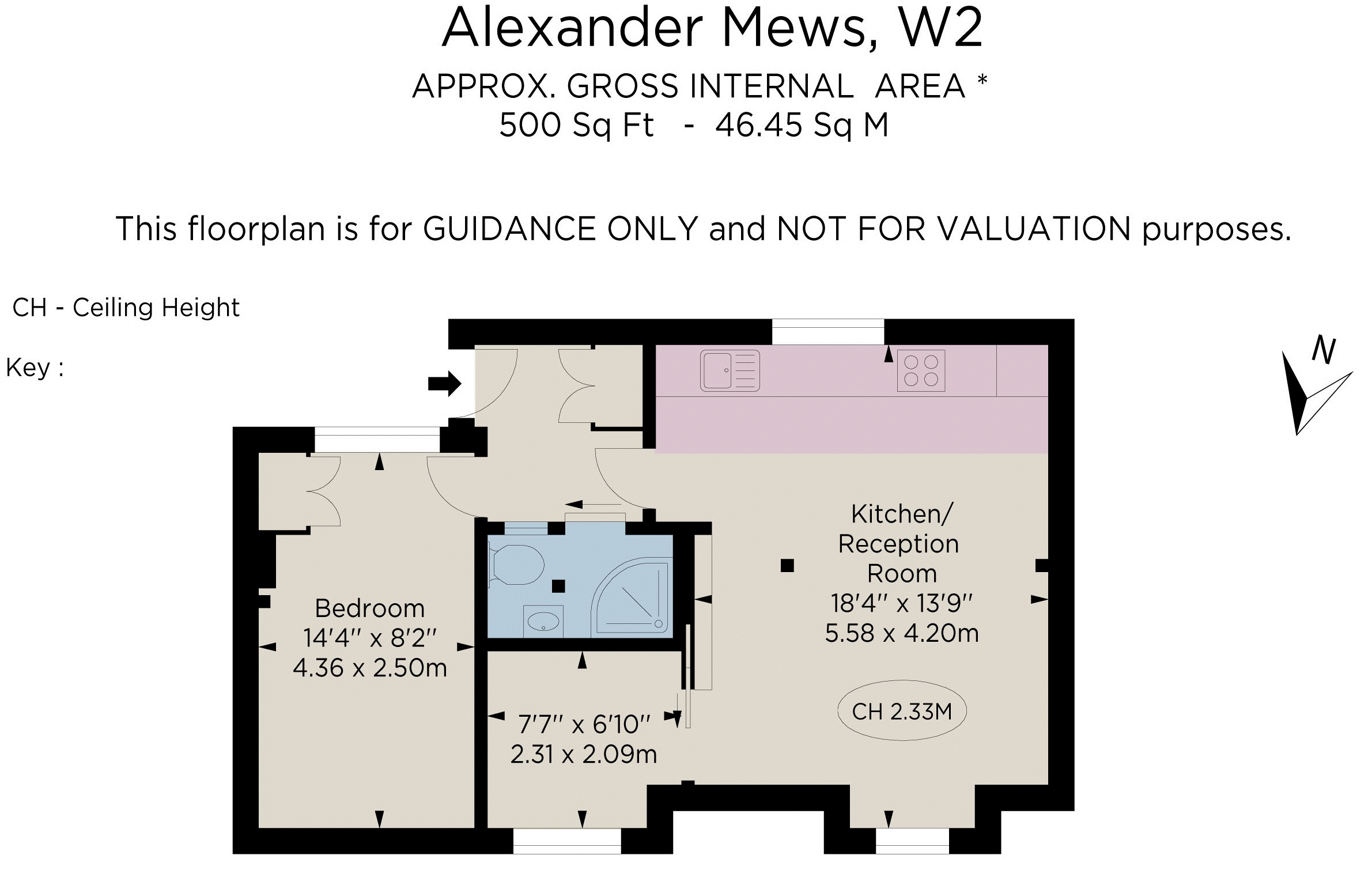 2 Bedrooms Flat for sale in Alexander Mews, London W2
