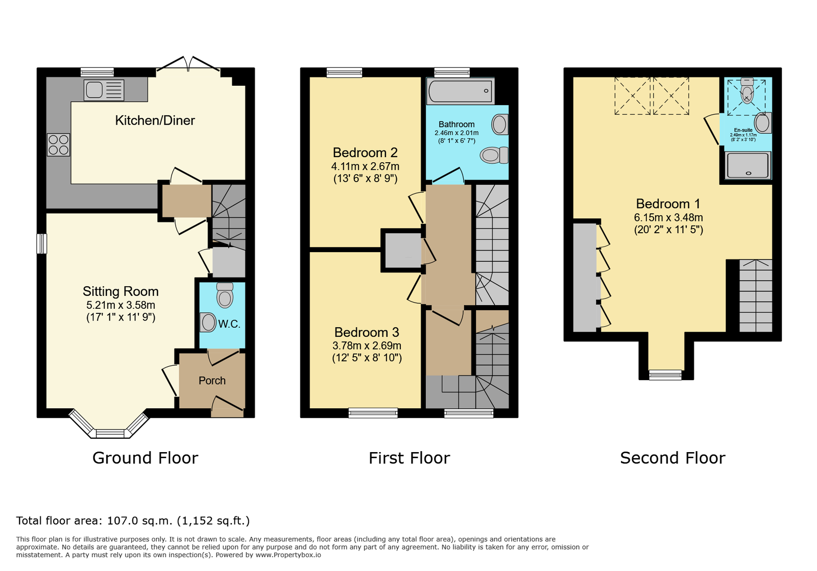 2, Cowbridge Road, Barry floorplan