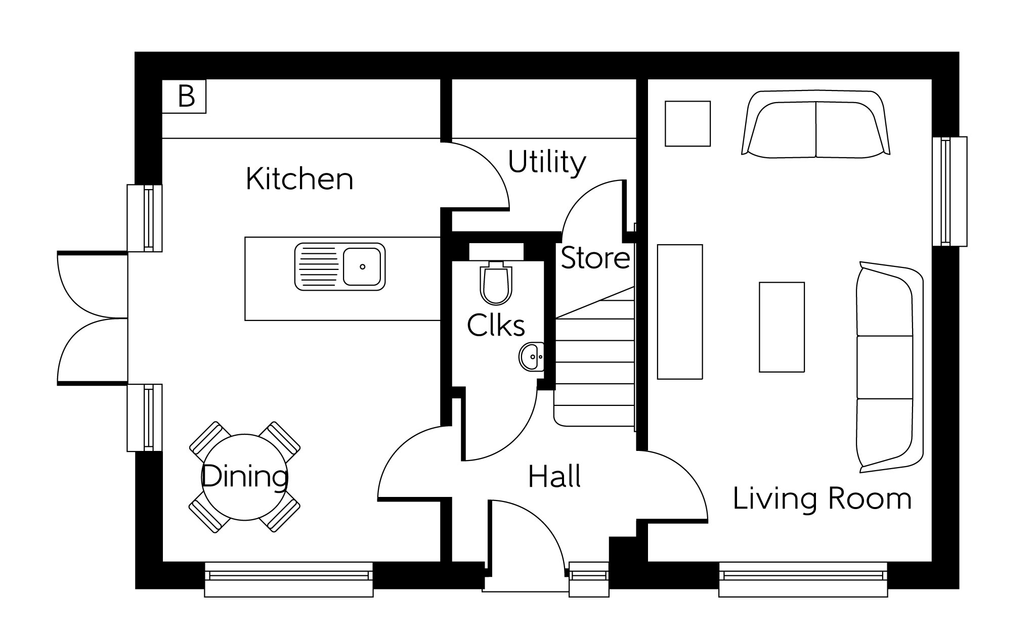 132, Wyvern Road, Skipton floorplan