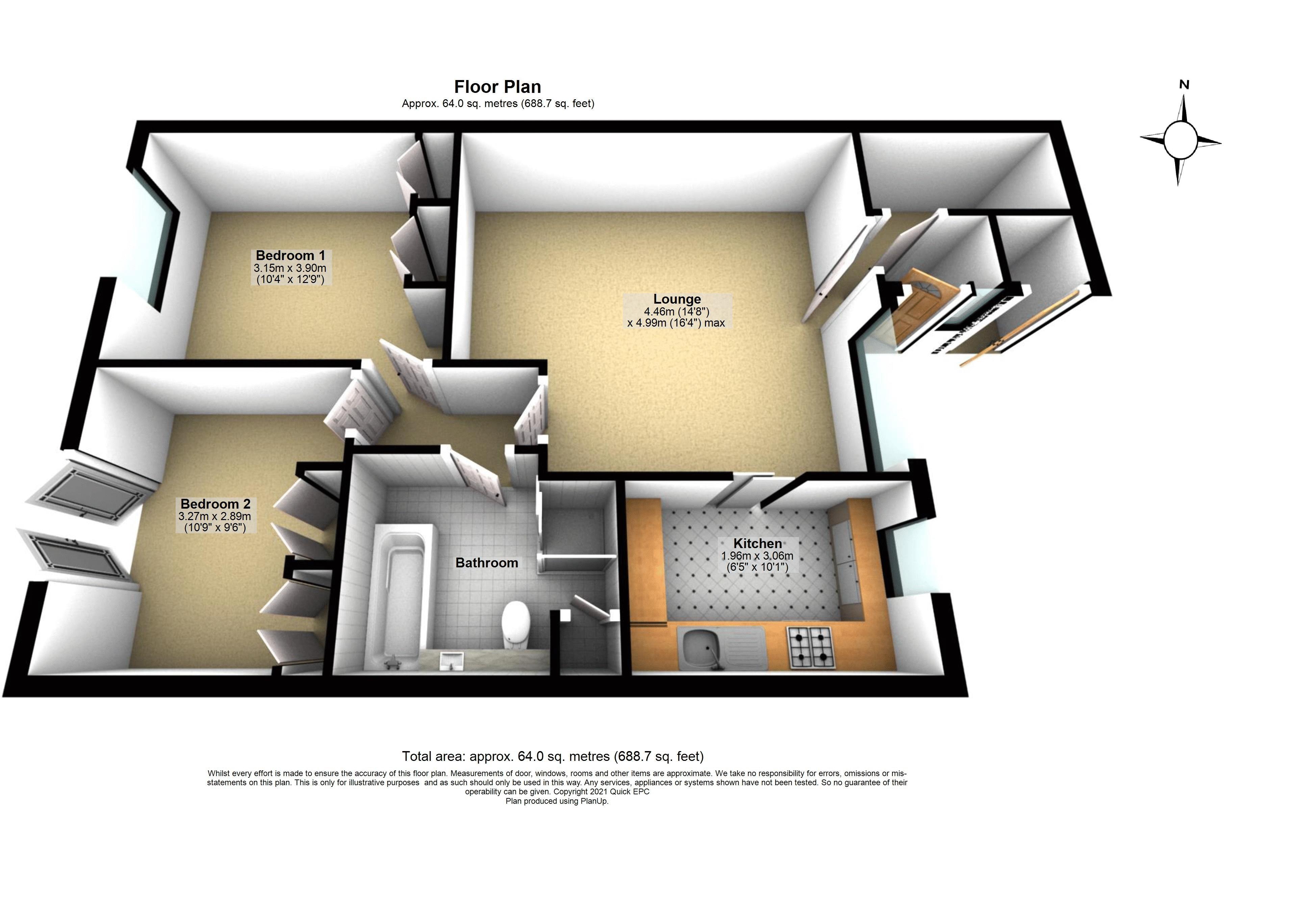 Roding Close, Elmbridge Village, Cranleigh GU6, 2 bedroom property for
