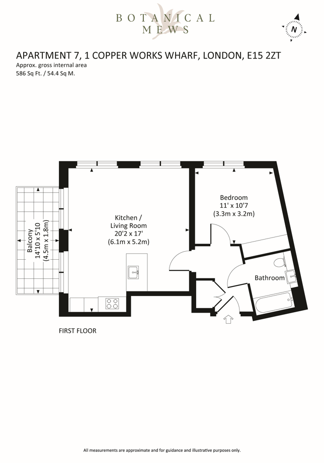 Copperworks Wharf, London floorplan