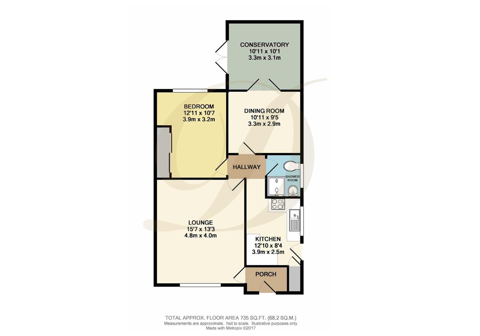20, Rufford Road, Rainford floorplan
