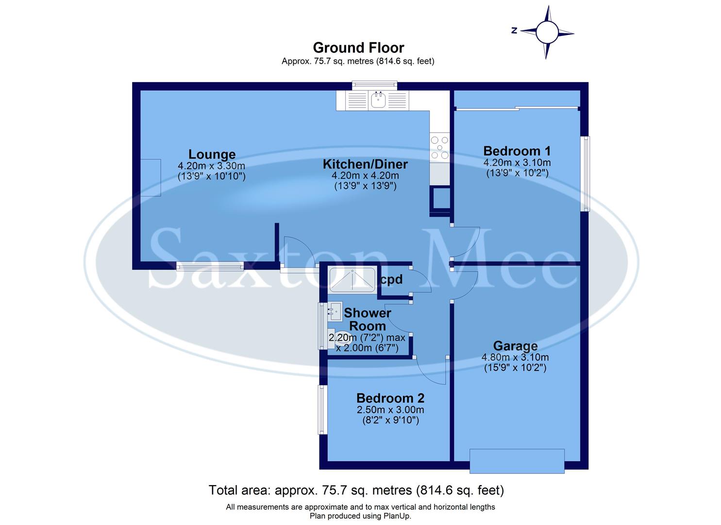 2, Broomfield Court, Sheffield floorplan