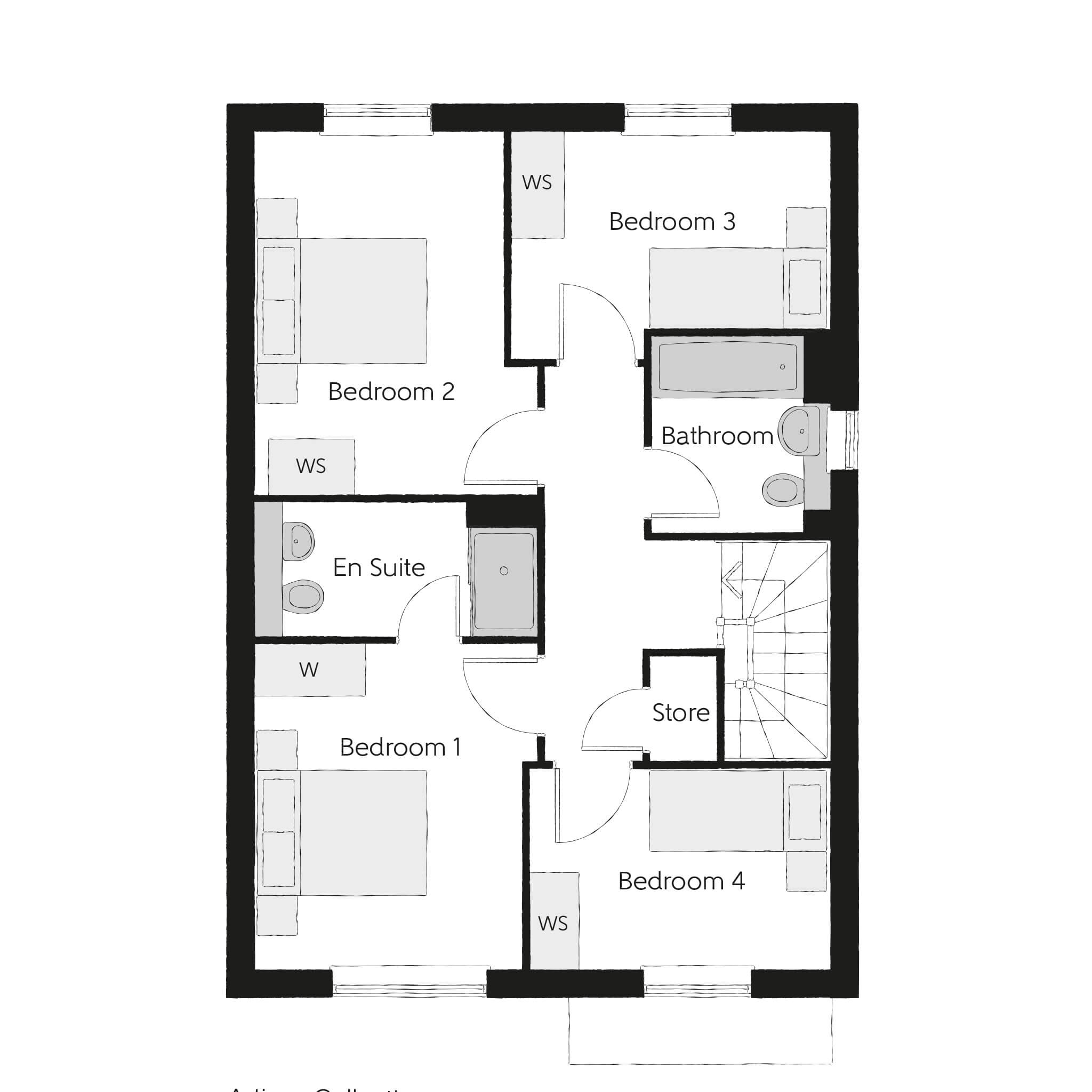 7, 40 Redding Road, Leighton Buzzard floorplan