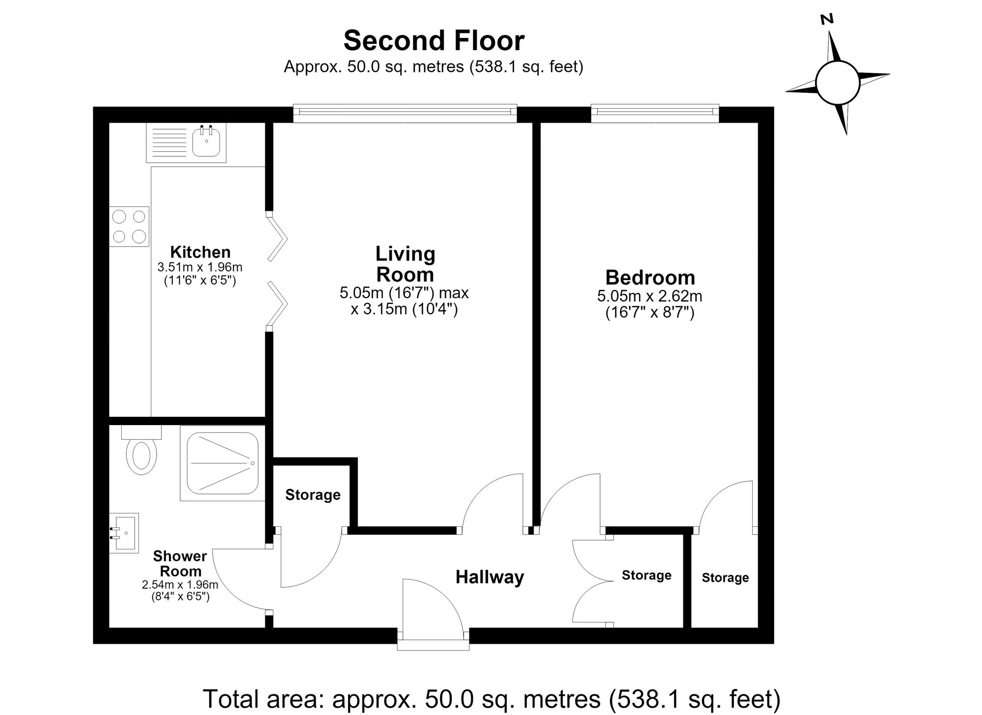 18 Paul Court London Road, Romford floorplan