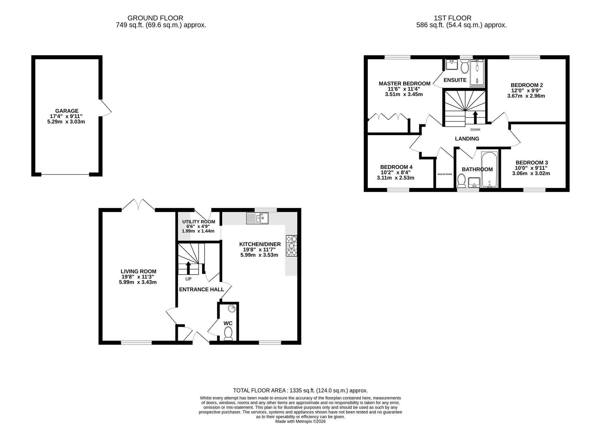 8 Henry Hughes Drive, Crewe floorplan