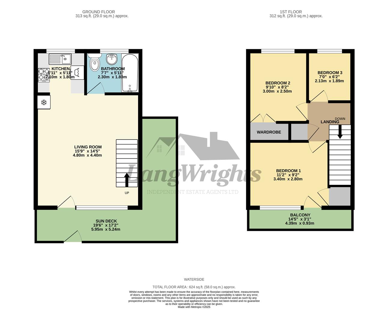 37, Waterside Park, The Street, Lowestoft floorplan