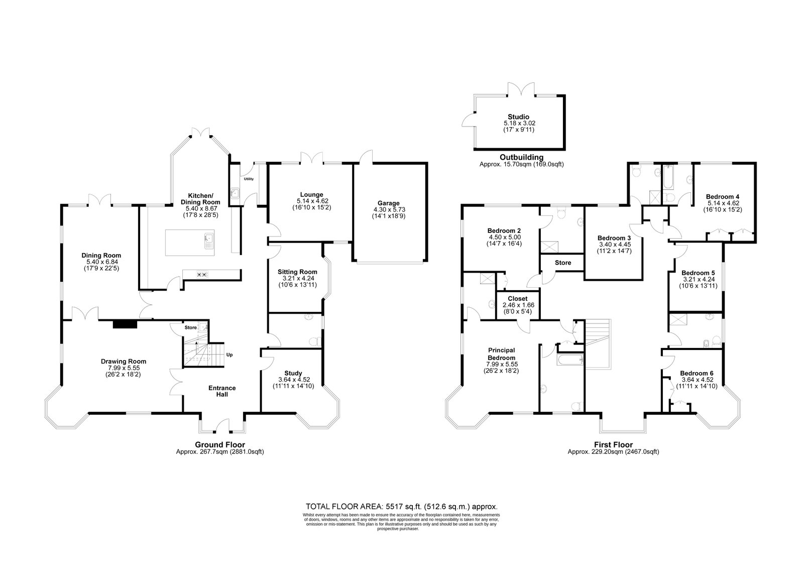 Thornycroft, Greenway, Brentwood floorplan
