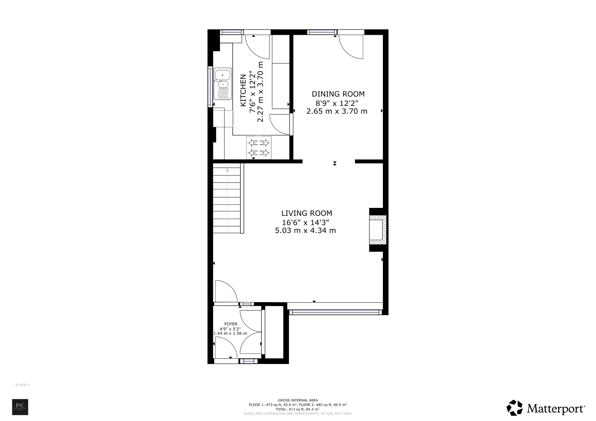 62 Springfield Road, Linlithgow, West Lothian floorplan