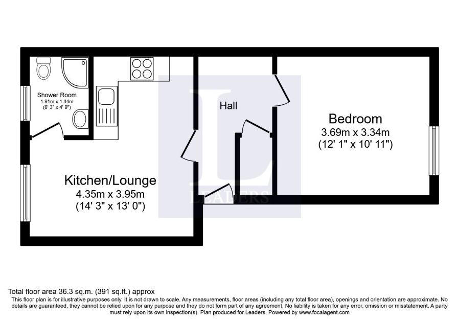 22C, Middle Street, Middle Street floorplan
