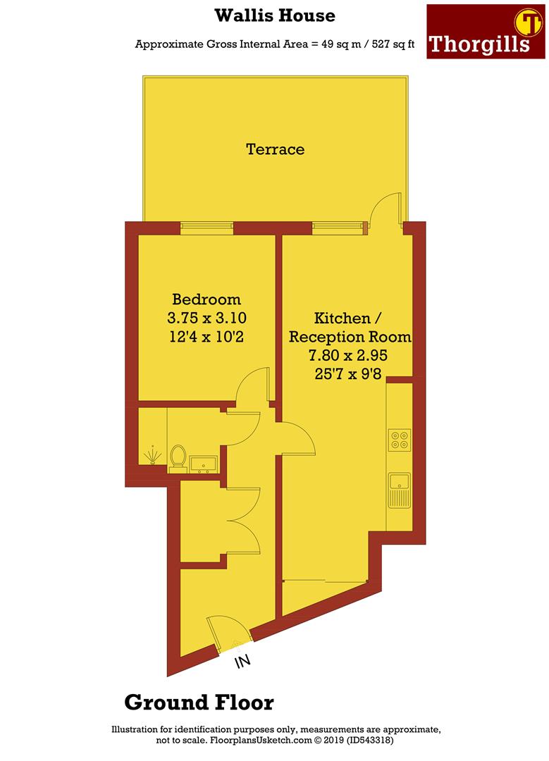 1 Bedrooms Flat for sale in Wallis House, Great West Quarter, Brentford TW8