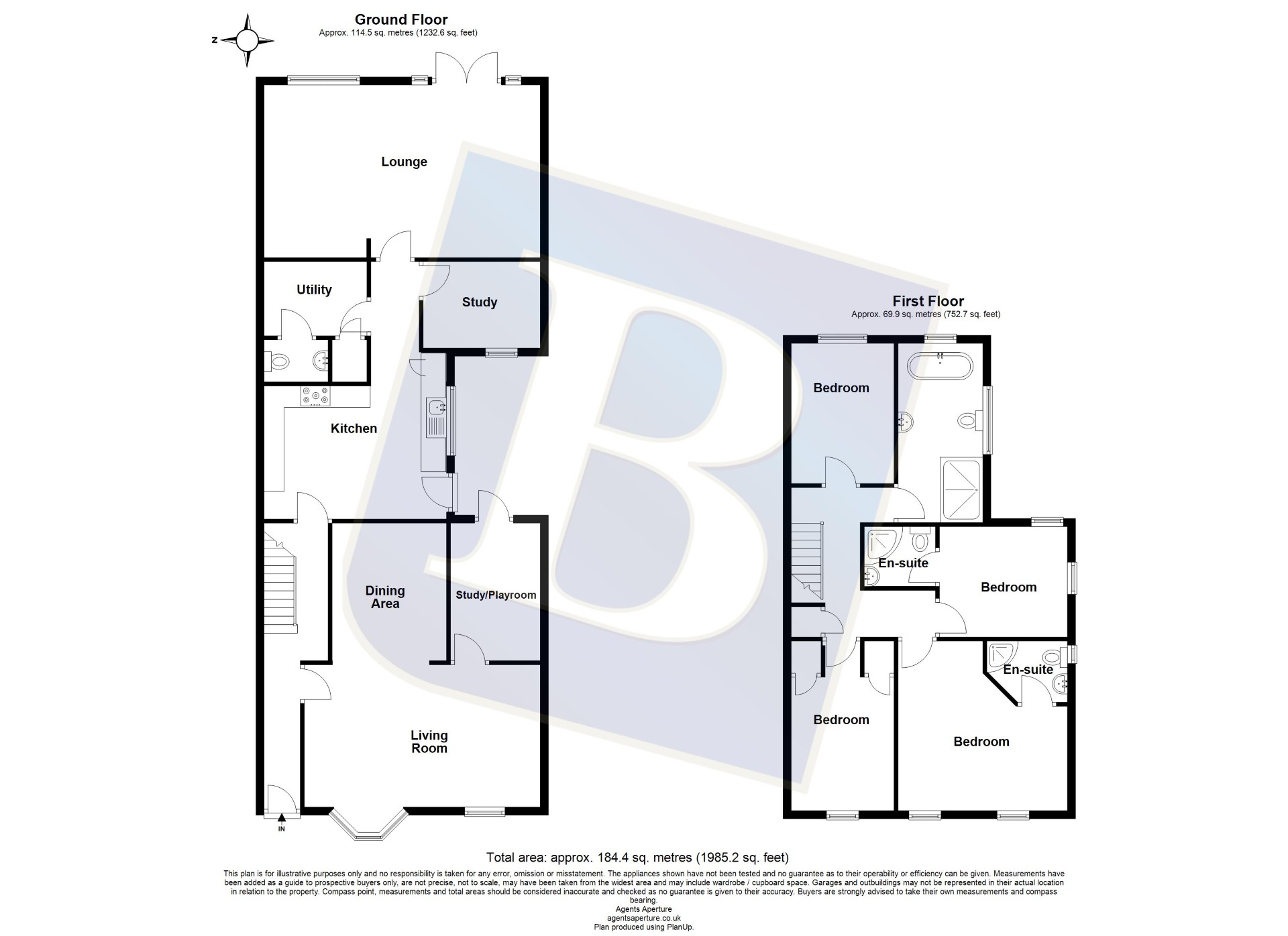 85, Coopers Hill, Essex floorplan