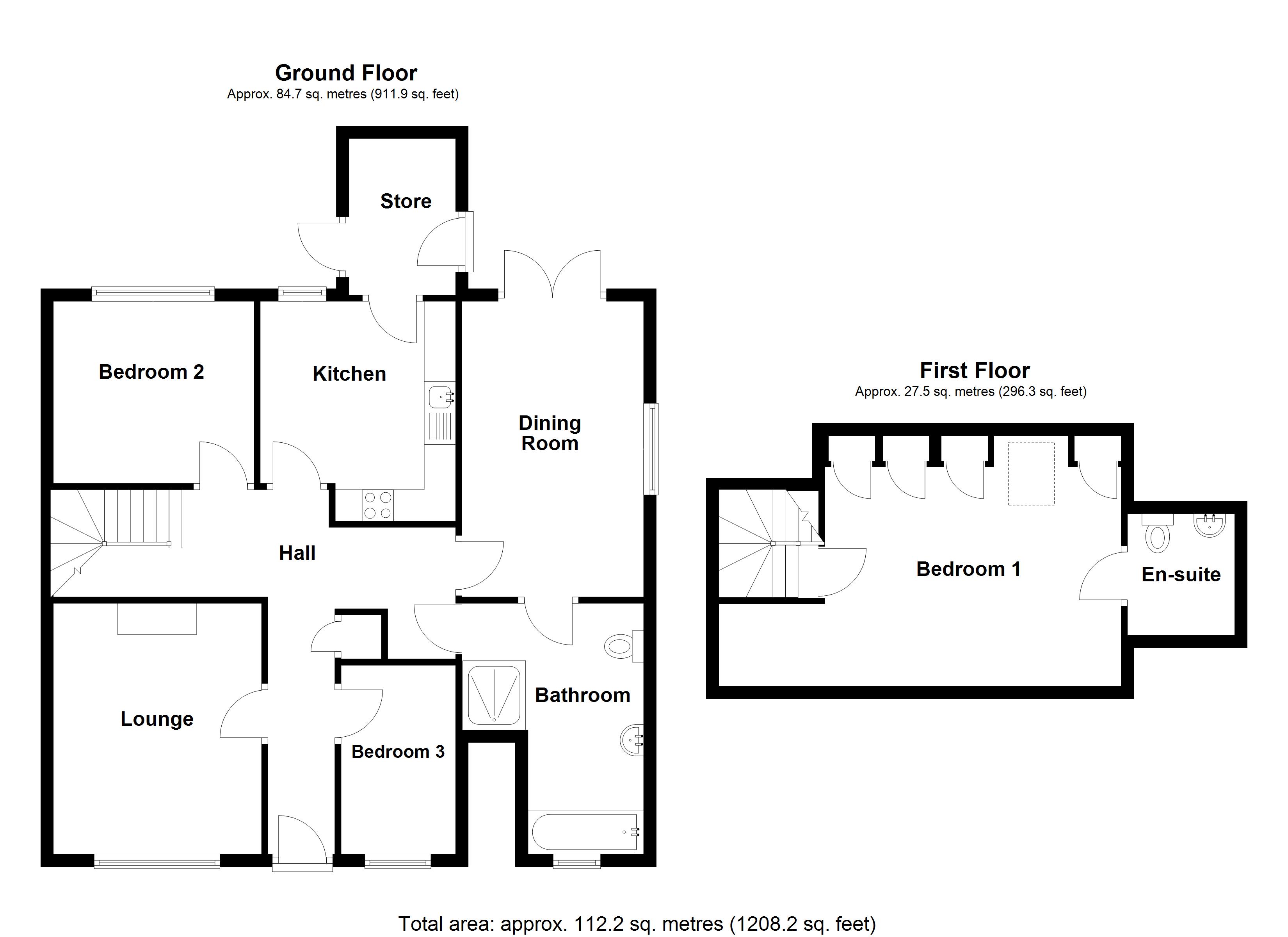 14, Birchwood Road, Lincolnshire floorplan