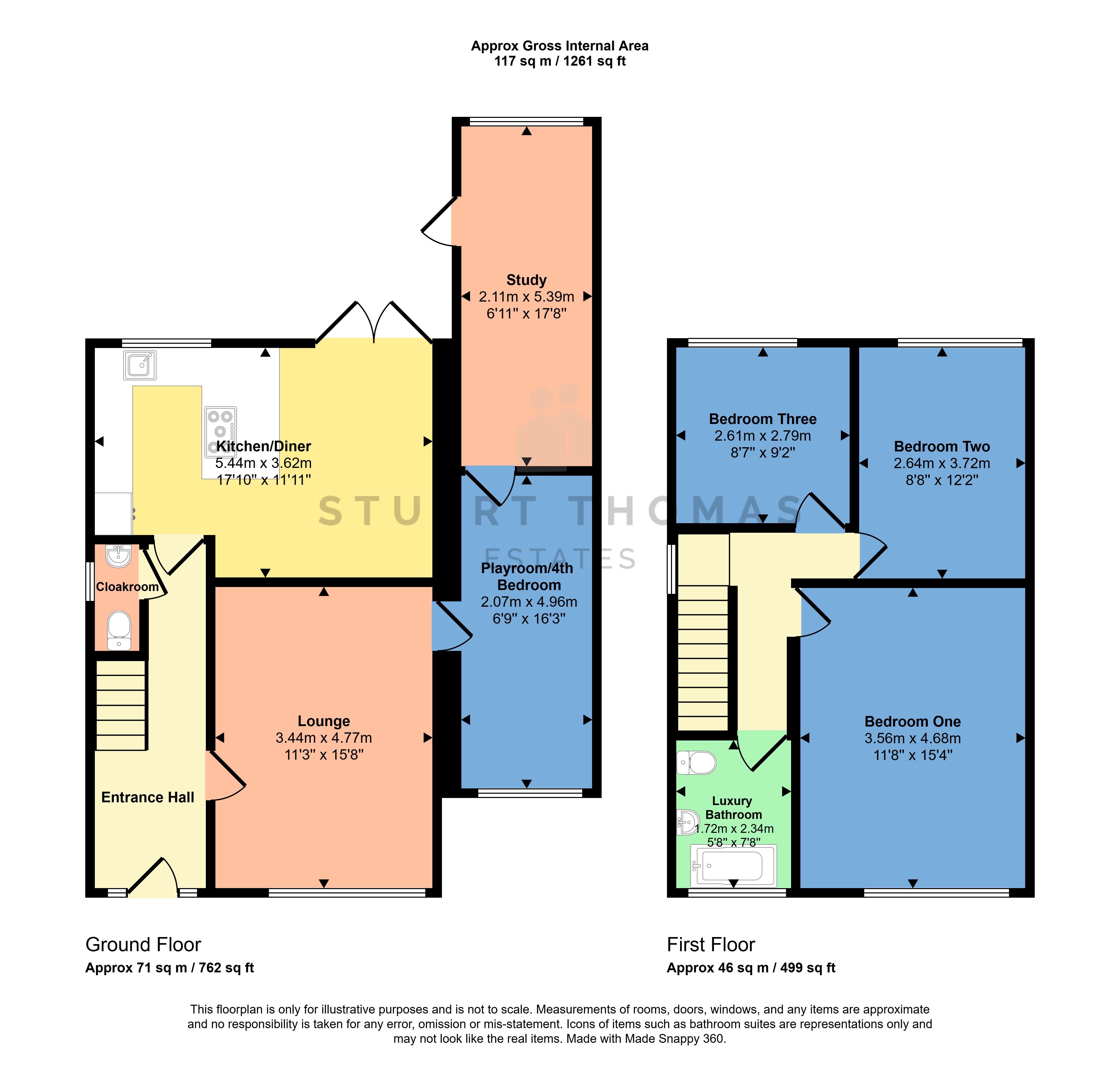 5, Overton Close, Benfleet floorplan