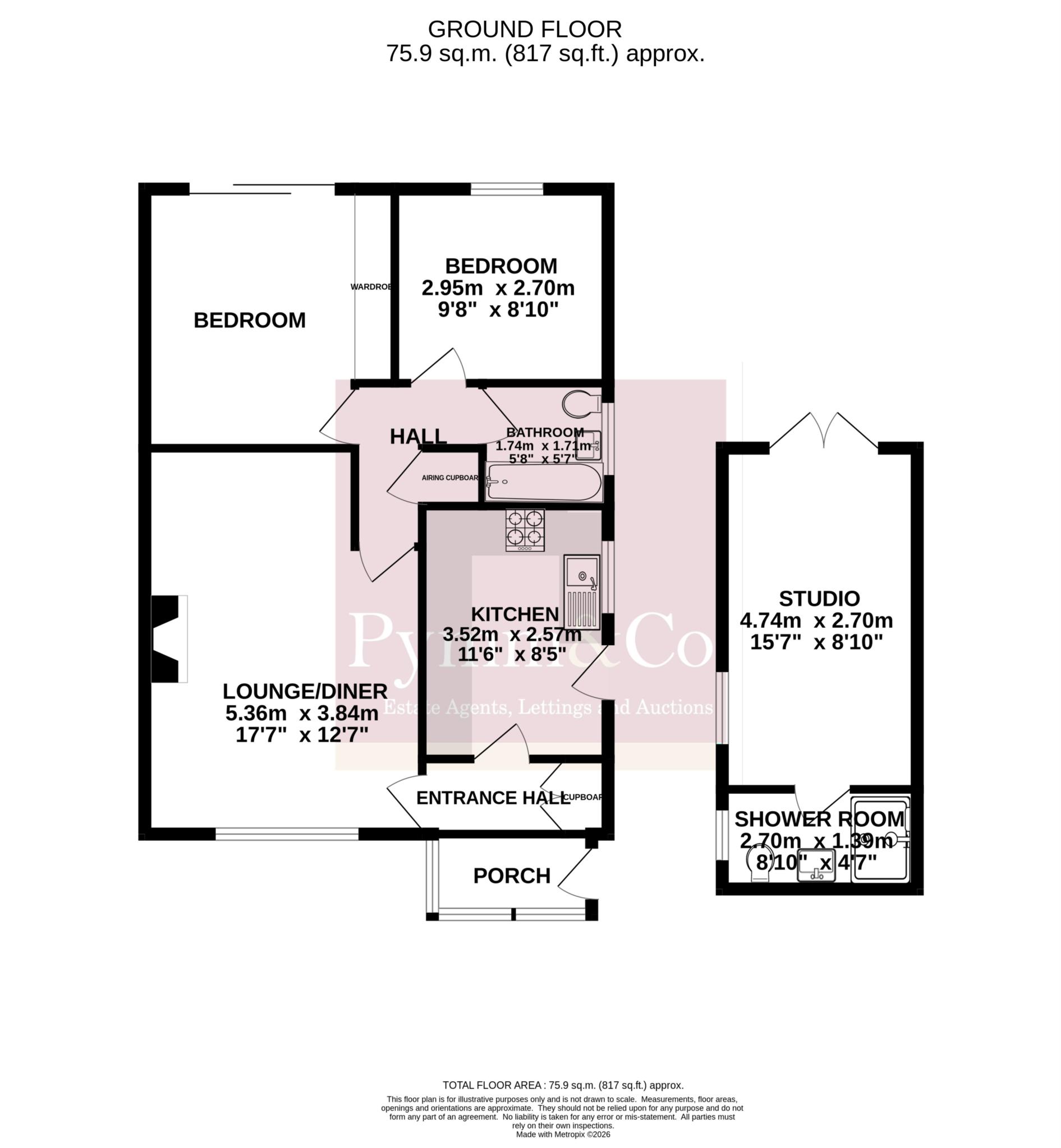19, Partridge Road, Norwich floorplan
