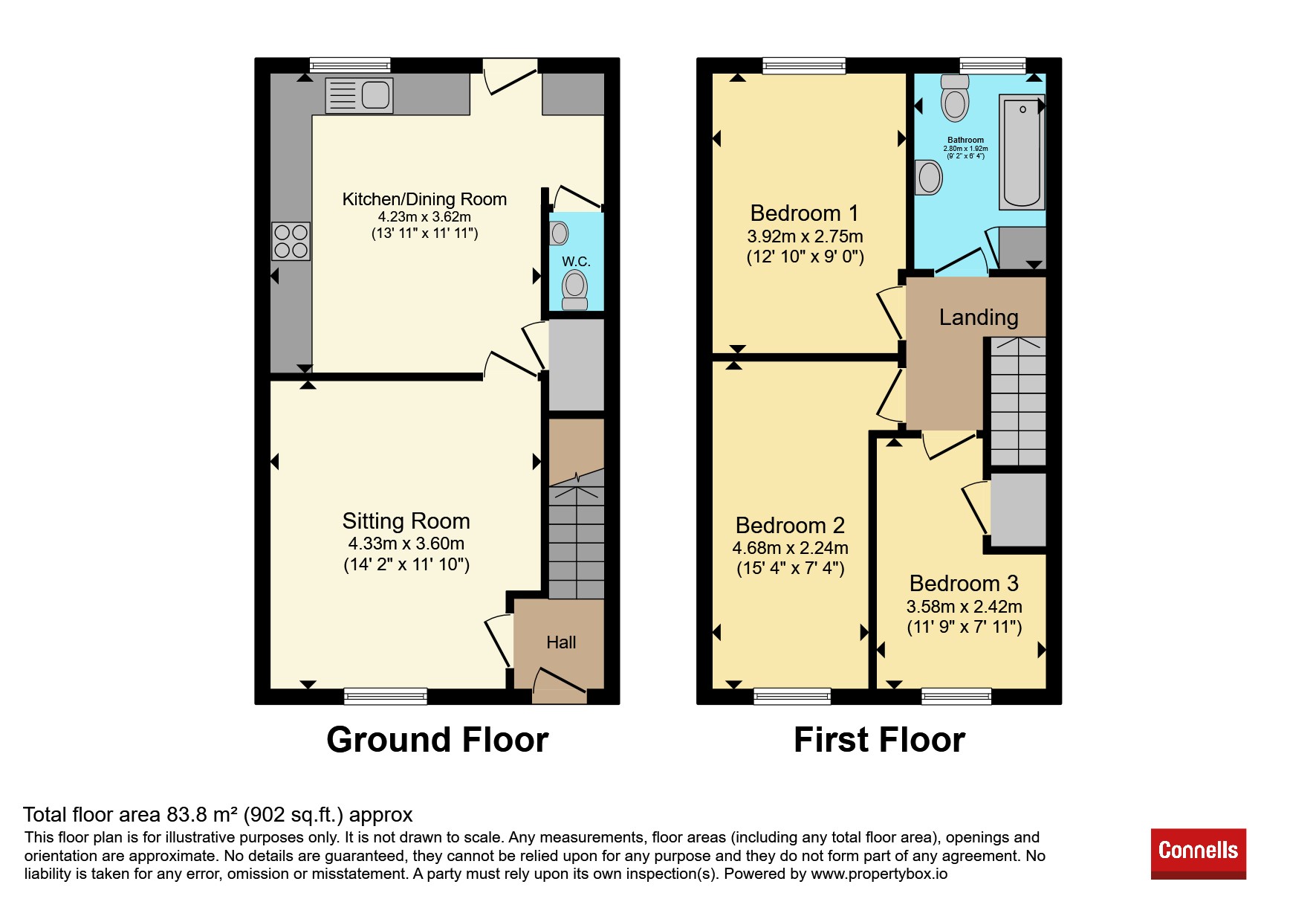 Parker Close, Carterton floorplan