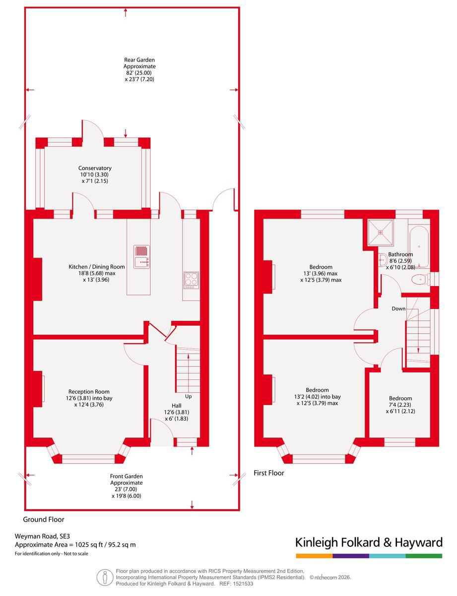 22, Weyman Road, London floorplan