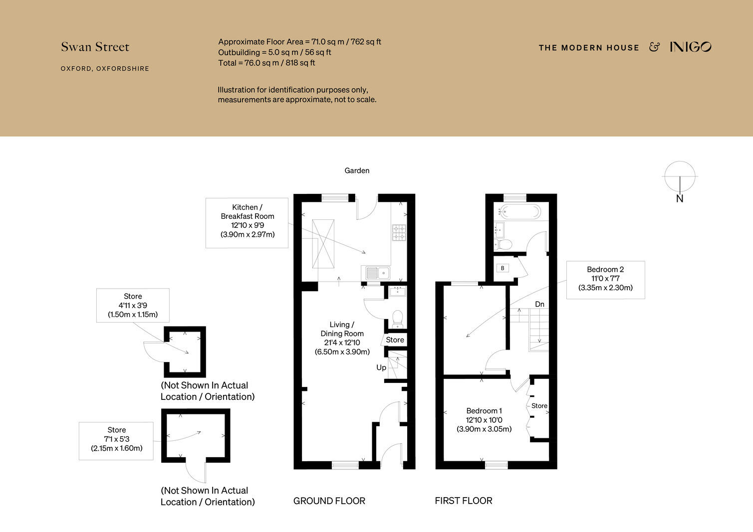 7, Swan Street, Oxford floorplan